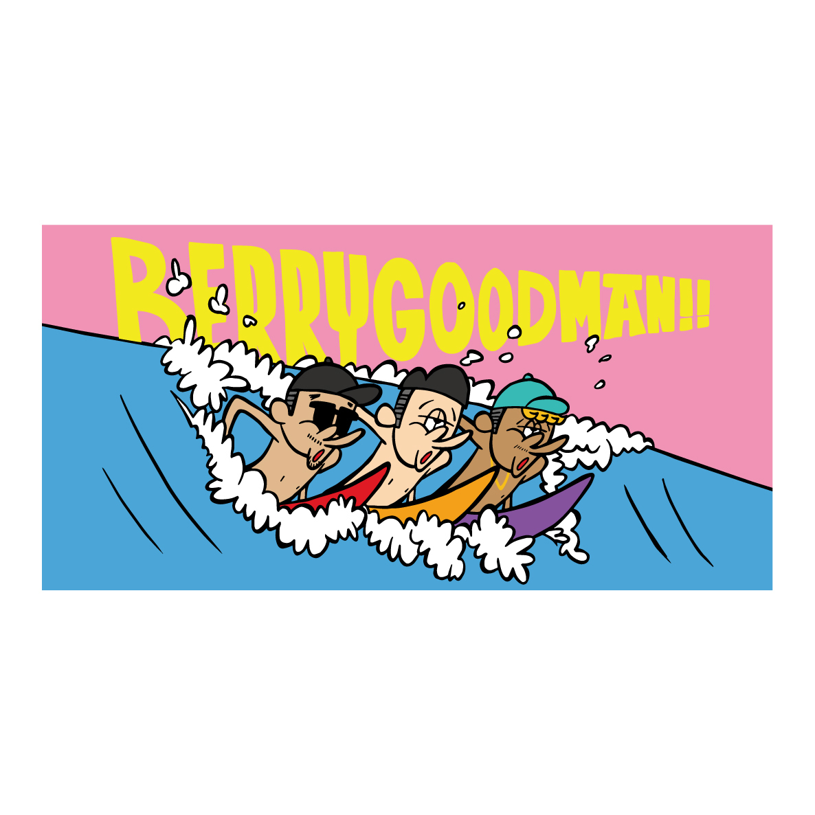 超好感祭イラストバスタオル