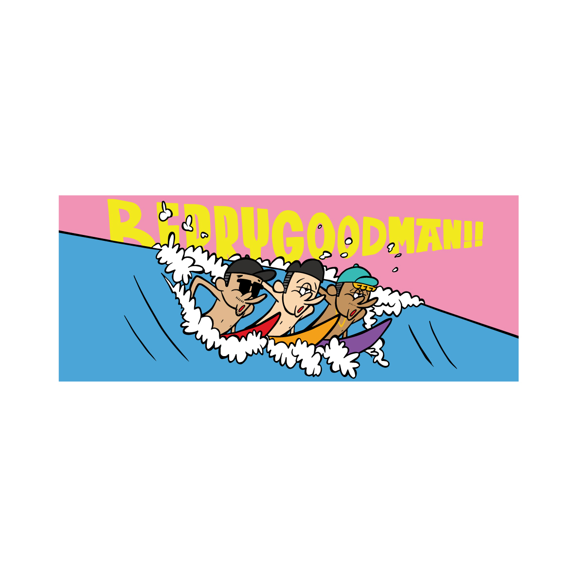 超好感祭イラストフェイスタオル