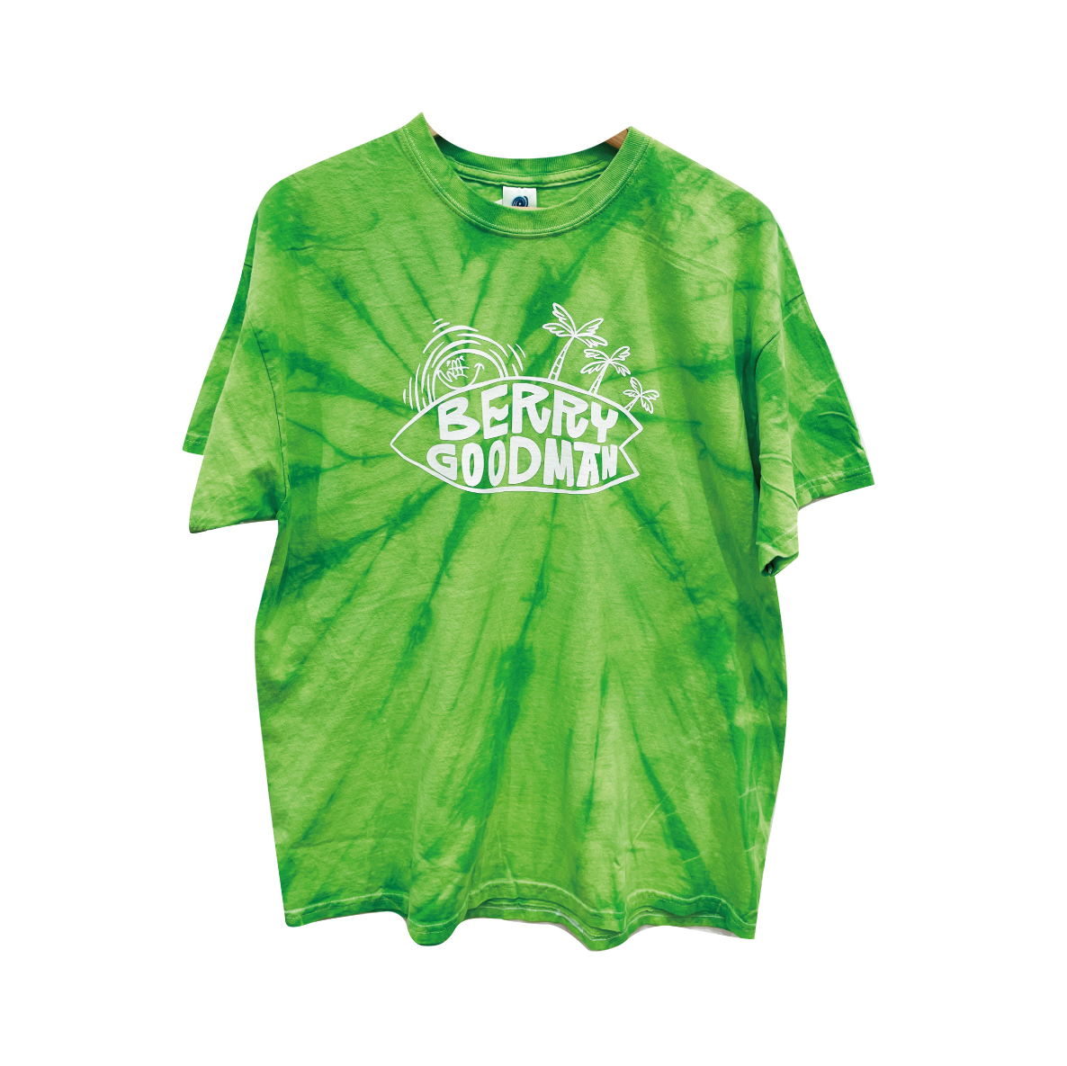 超好感祭タイダイtシャツ ライム ベリーグッドマン Arigato Music
