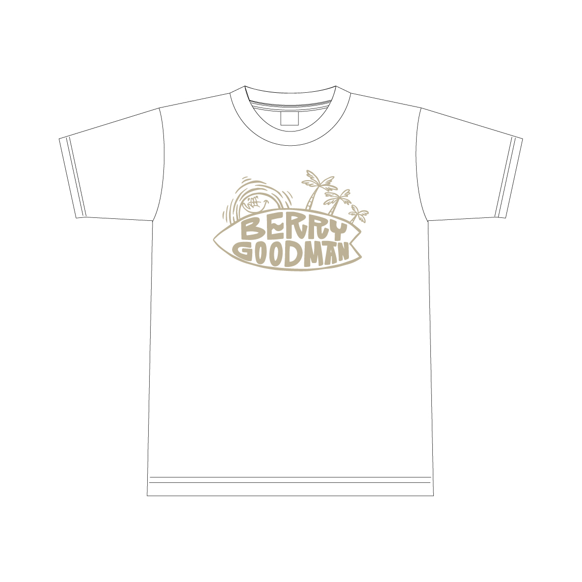 超好感祭サーフロゴTシャツ [ホワイト]