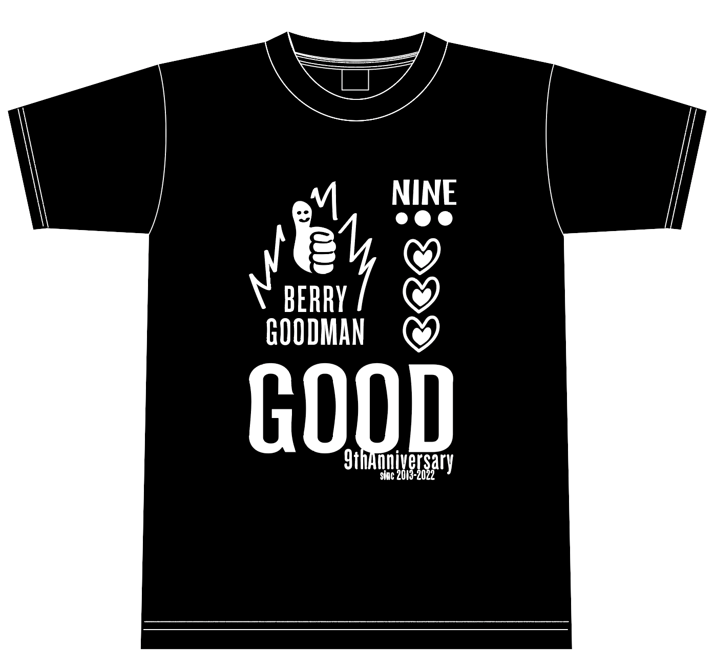 9周年記念グッズ　Tシャツ