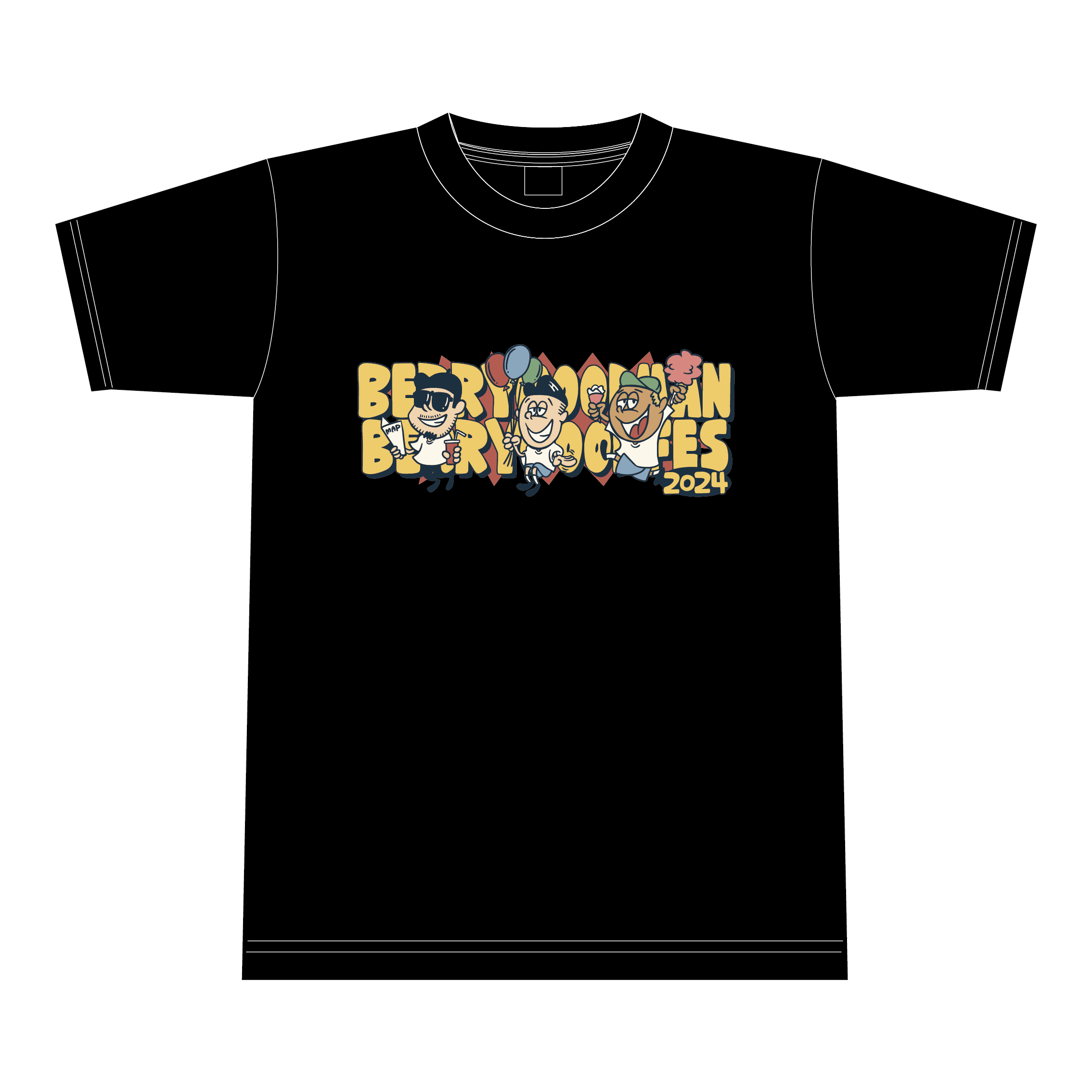 超好感祭2024 カラーキャラTシャツ