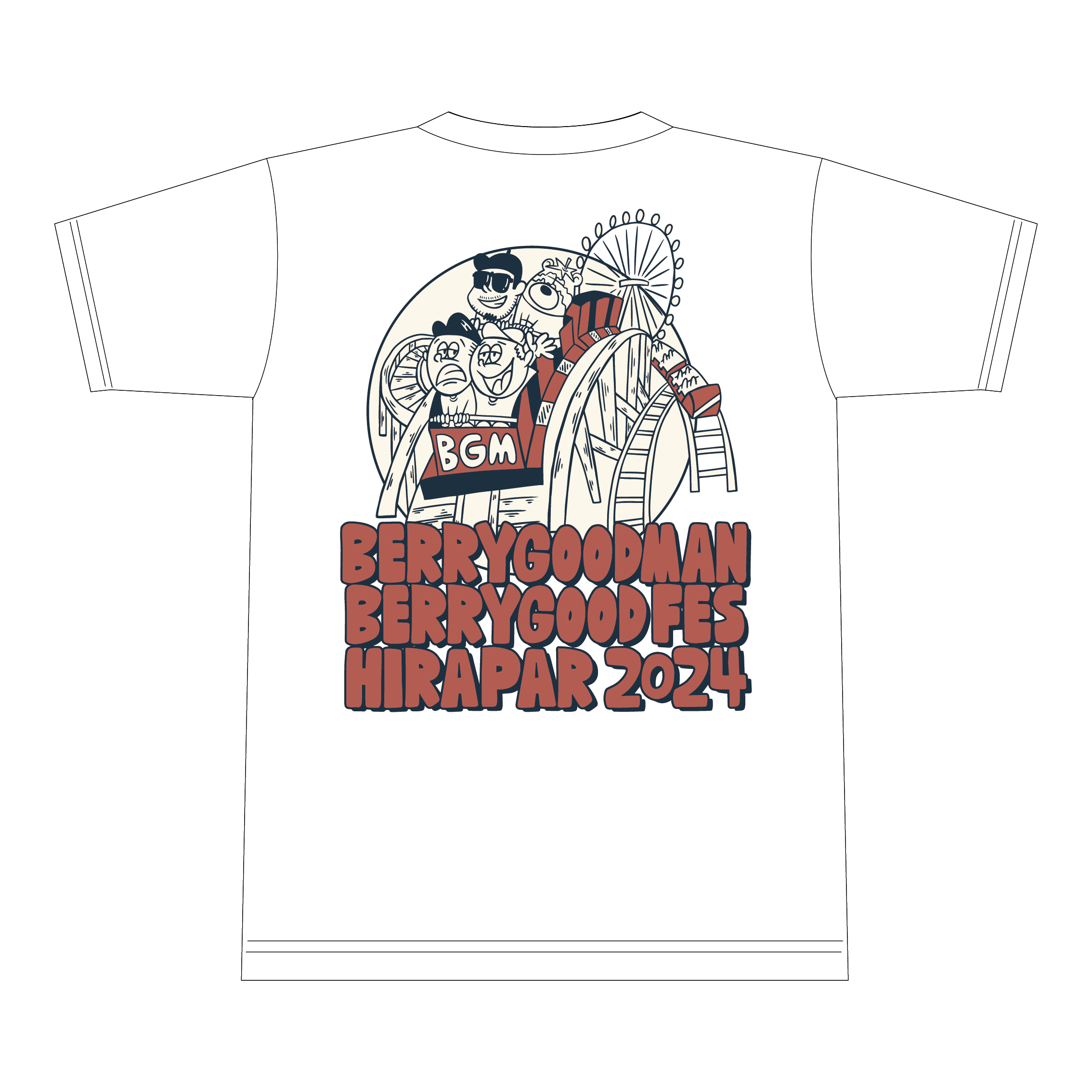 超好感祭2024 ジェットコースターTシャツ