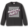 Checkered long sleeve-T-shirt(スミ)