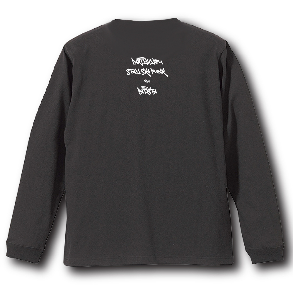 Checkered long sleeve-T-shirt(スミ)