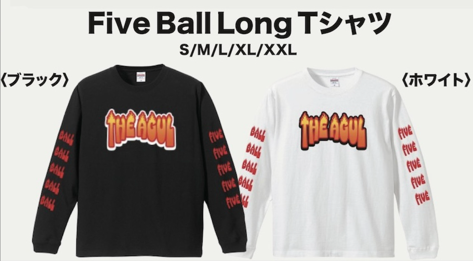 Five Ball Long Tシャツ