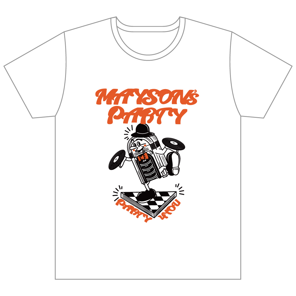 JUKEBOY Tシャツ(ホワイト)