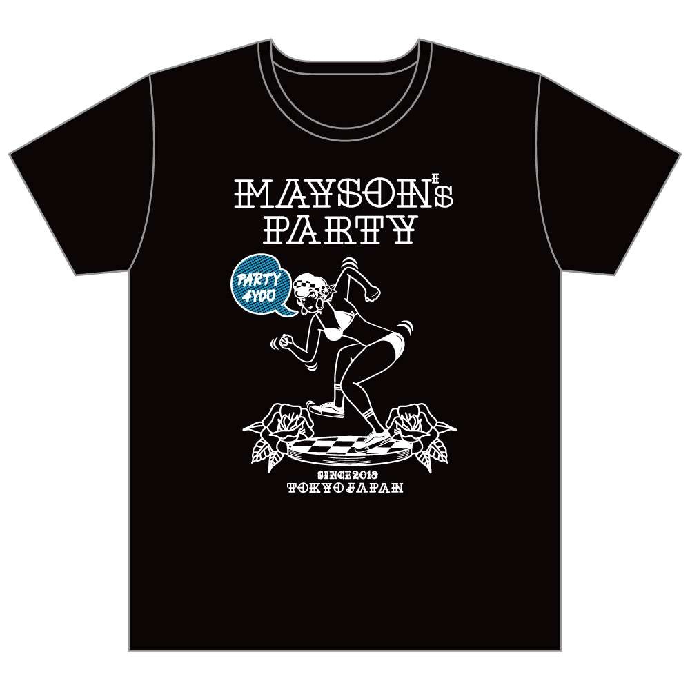 SKANKIN' GIRL Tシャツ(ブラック)