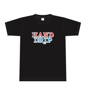 「HAND DRIP」Tシャツ2［ブラック］
