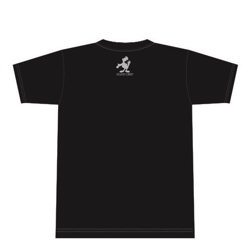 「HAND DRIP」Tシャツ2［ブラック］