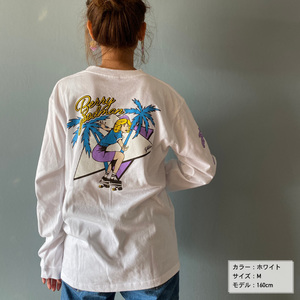 スケボーガールロンT