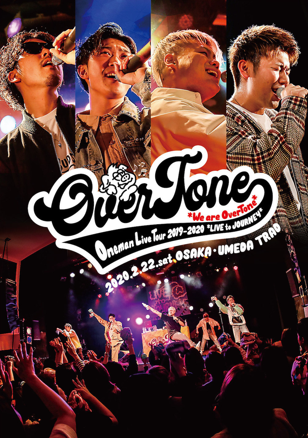 【LIVE DVD】OverTone Live Tour 2019→2020〜LIVE to JOURNEY〜@大阪umeda TRAD