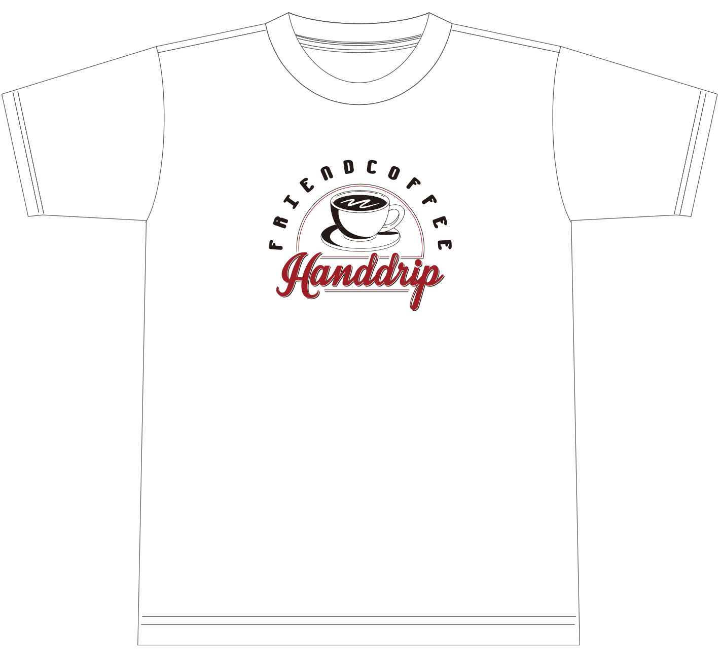 FRIEND COFFEE Tシャツ